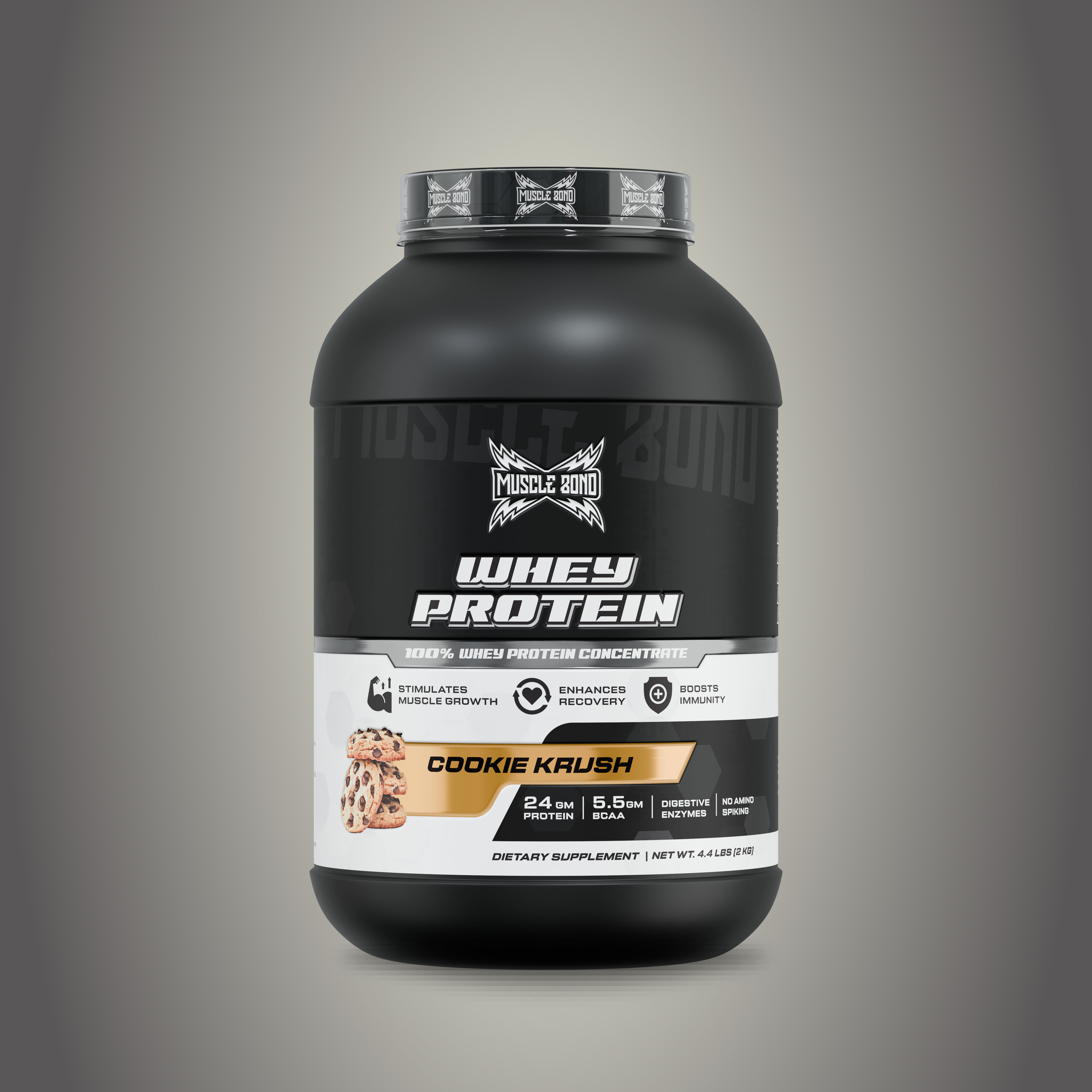 Muscle Bond Whey Protein - Cookie Krush